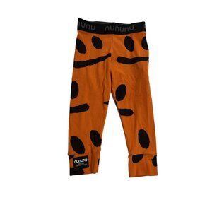 Nununu Smirks Leggings in Orange Sun